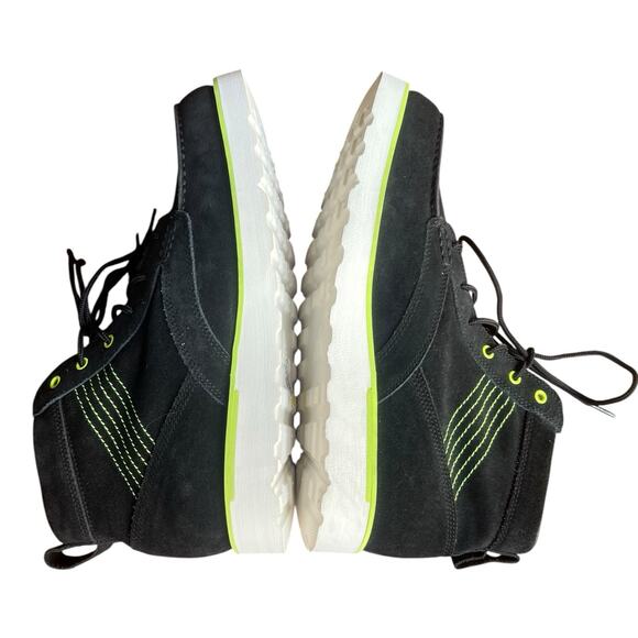 Nike ACG Kingman Boots Mens 2012 Black Volt Leather Suede 525387-030 Y2K NEW main image 8